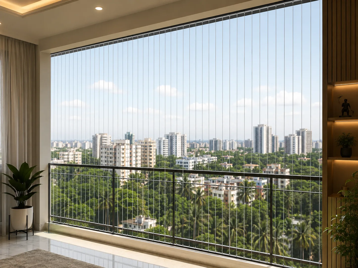 Apartment Invisible Grills Hyderabad